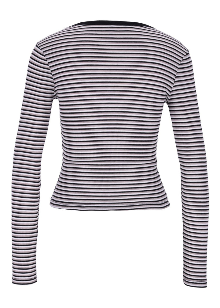 Hailys Damen-Shirt Kringel-Muster
