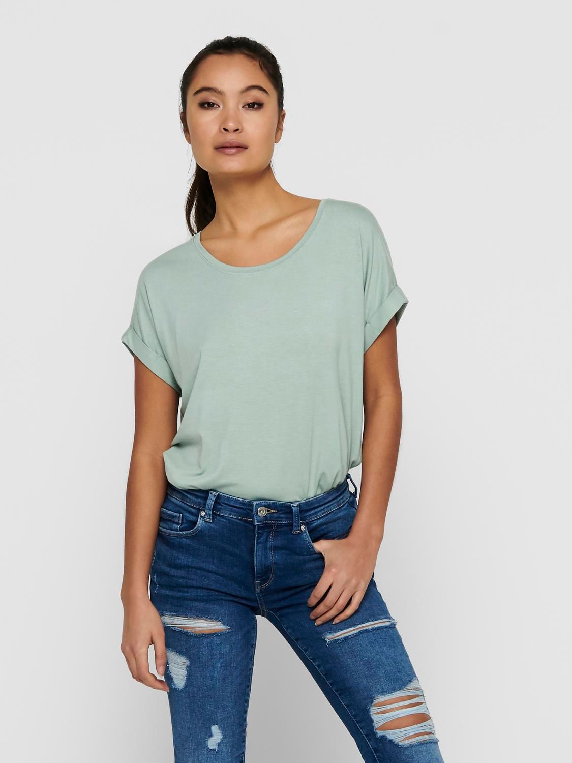 Damen ONLMOSTER O-NECK TOP