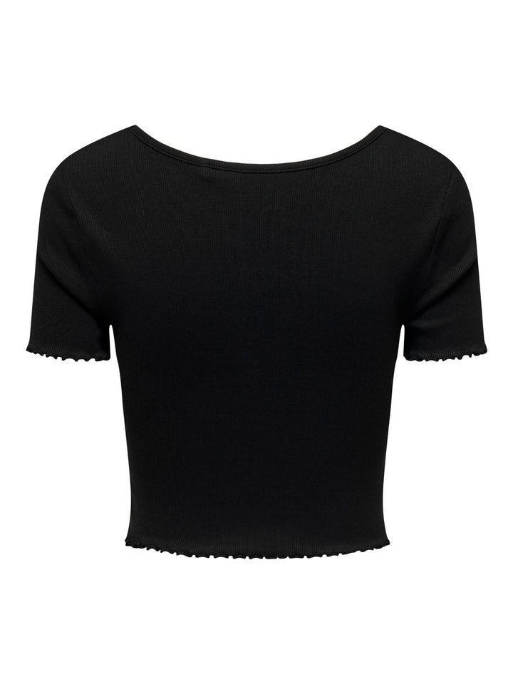 Damen ONLBETTY S/S V-NECK TOP