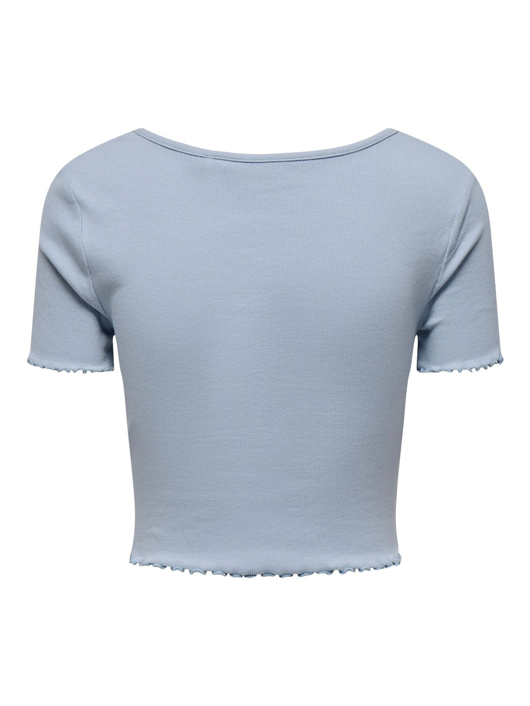 Damen ONLBETTY S/S V-NECK TOP Soft Chambray