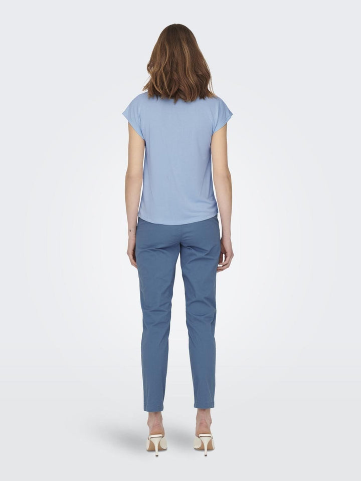 Damen ONLFREE LIFE S/S MOD.V-NECK TOP