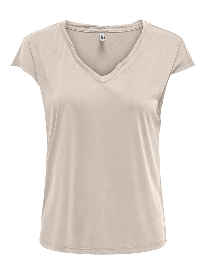 Damen ONLHANNAH S/S V-NECK TOP