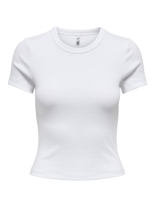 Damen ONLVAL S/S O-NECK TOP