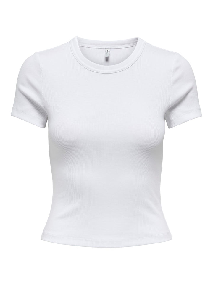 Damen ONLVAL S/S O-NECK TOP