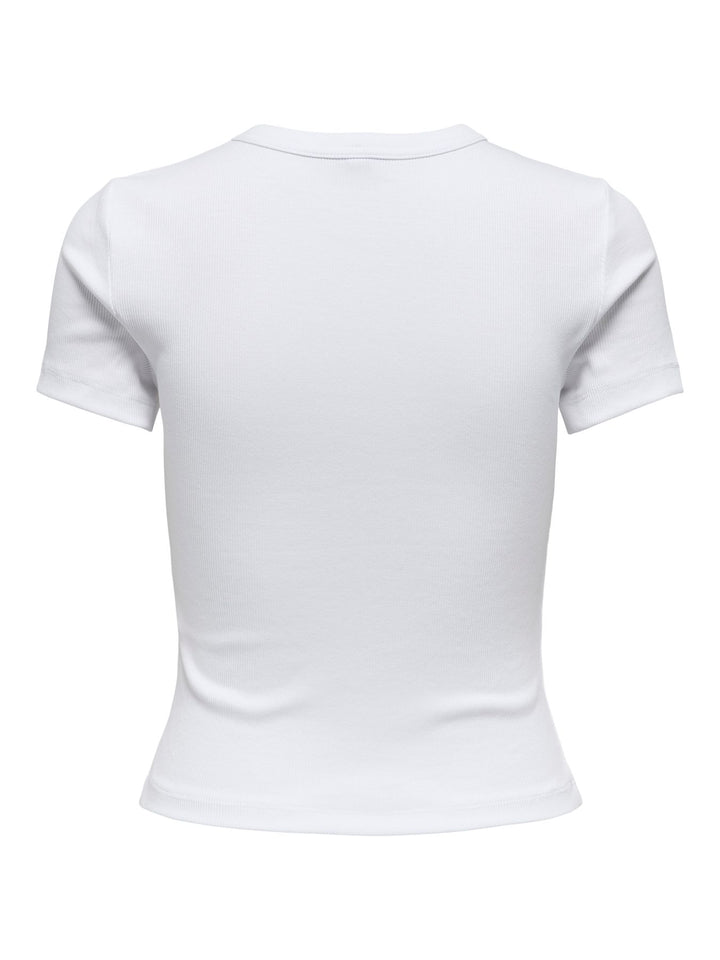 Damen ONLVAL S/S O-NECK TOP