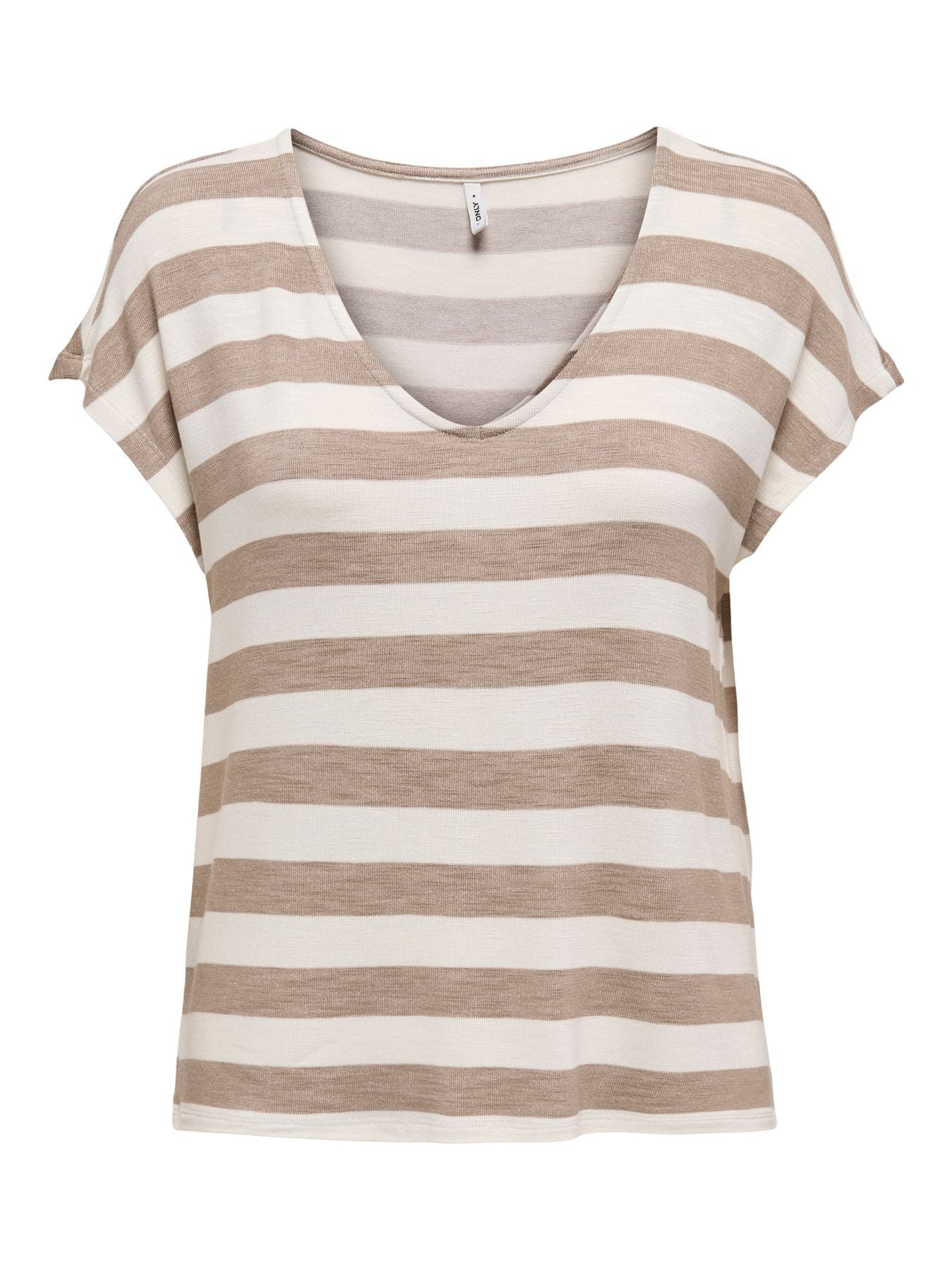 Damen ONLLIRA LIFE S/S V-NECK TOP NOOS