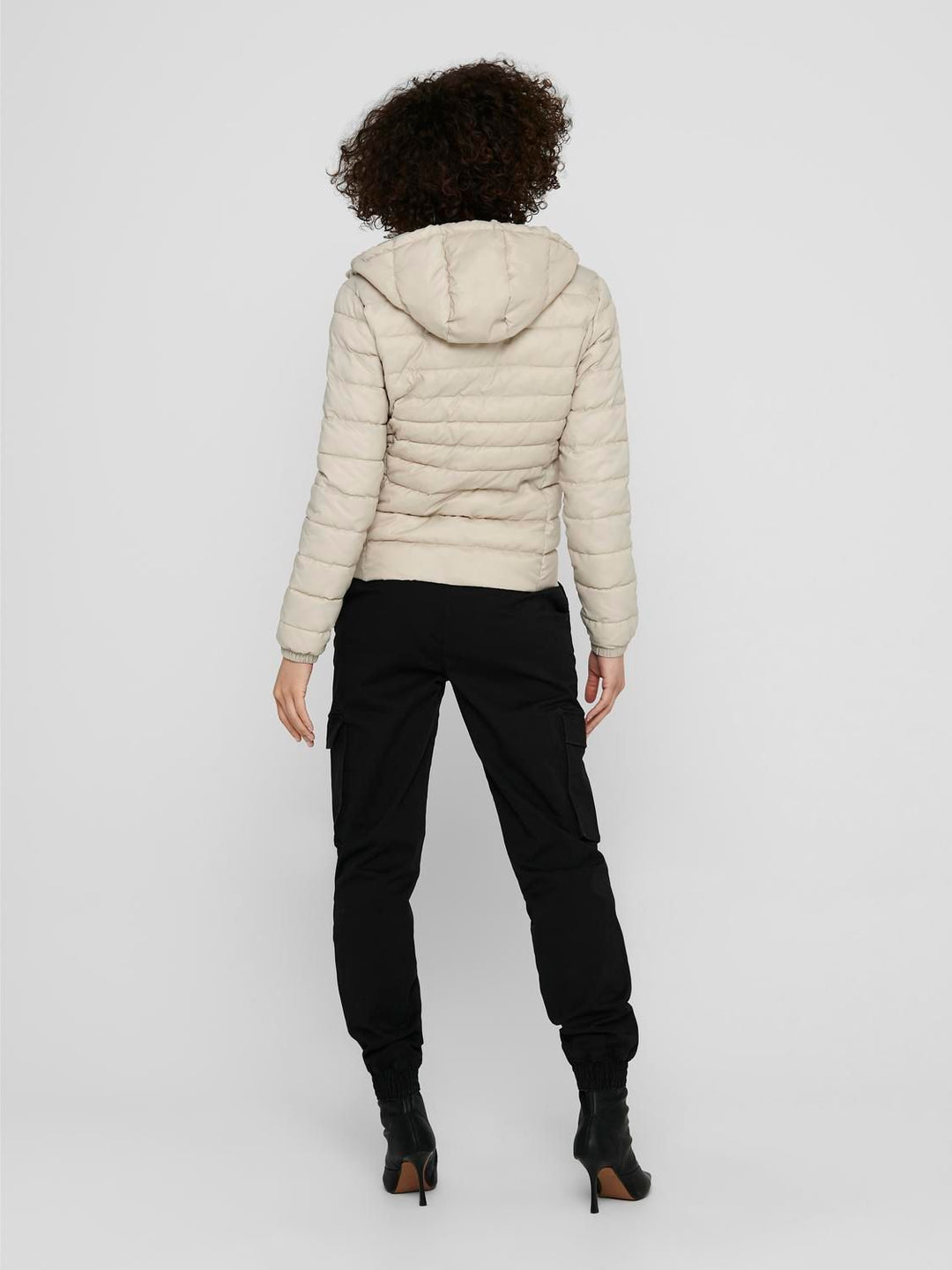 Damen ONLTAHOE HOOD JACKET OTW NOOS beige