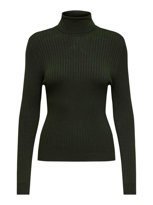 Damen ONLKAROL L/S ROLLNECK PULLOVER KNT