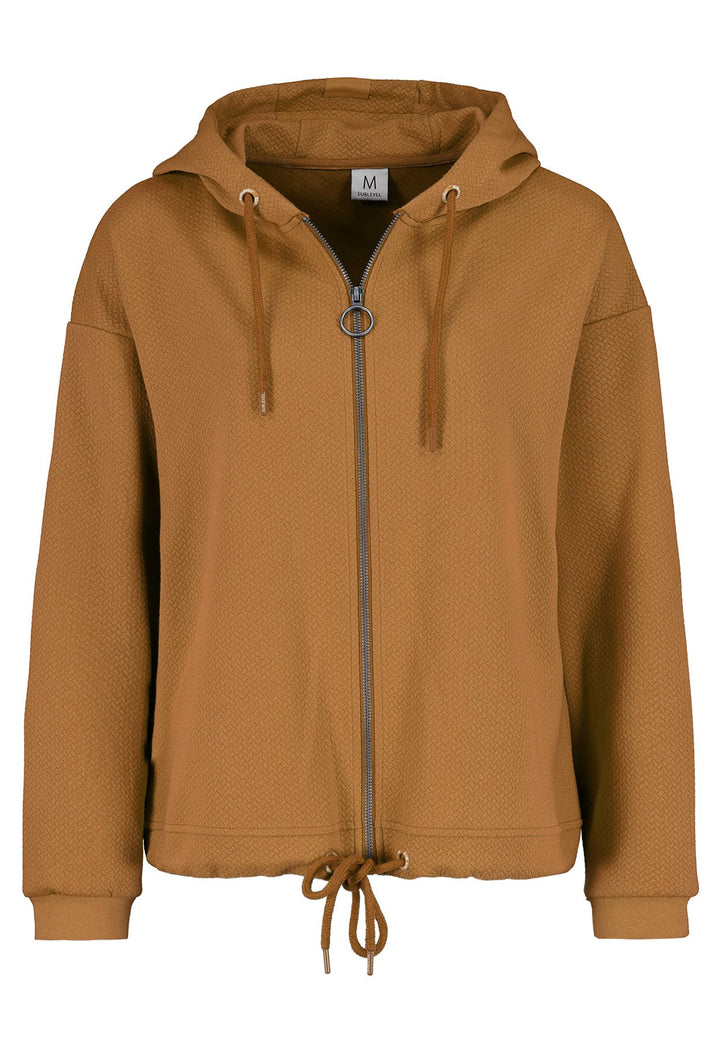 Damen Sweatjacke m. Kapuze