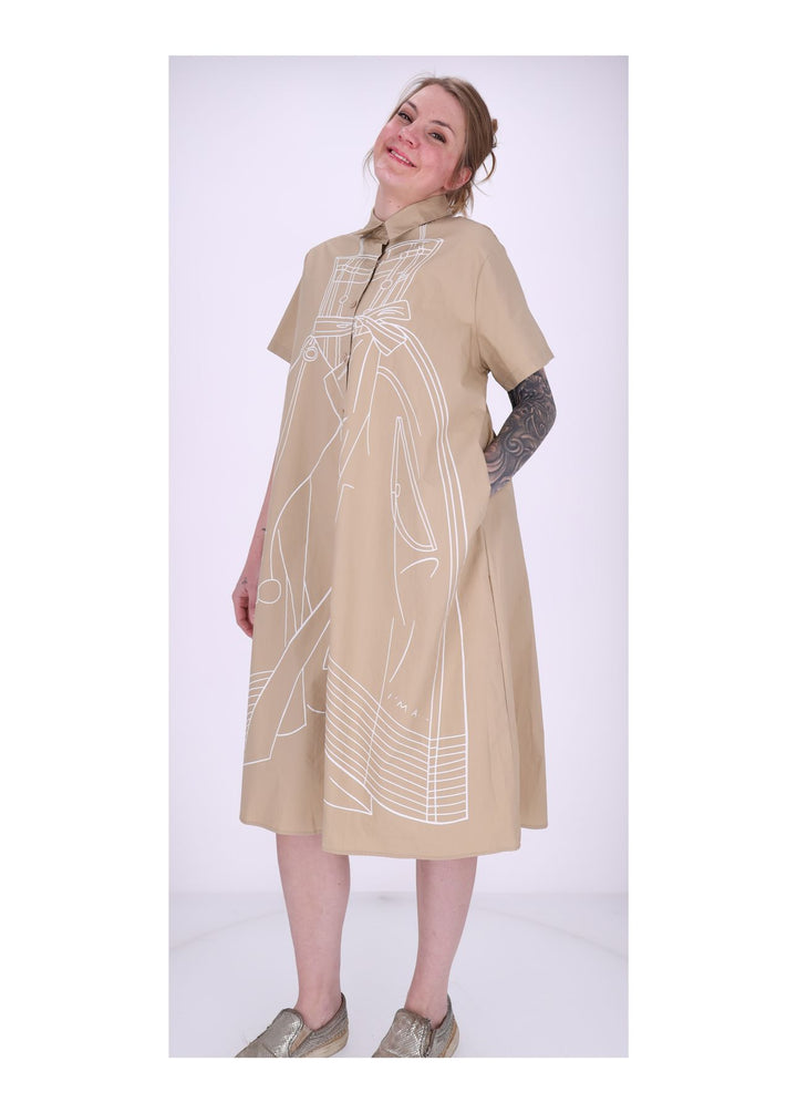 Splash of Color Blusenkleid A-Form