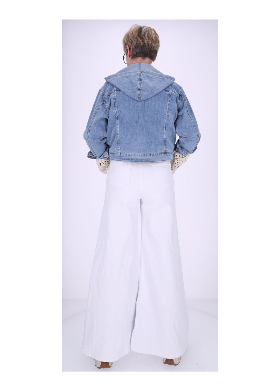 Damen Jeans weites Bein