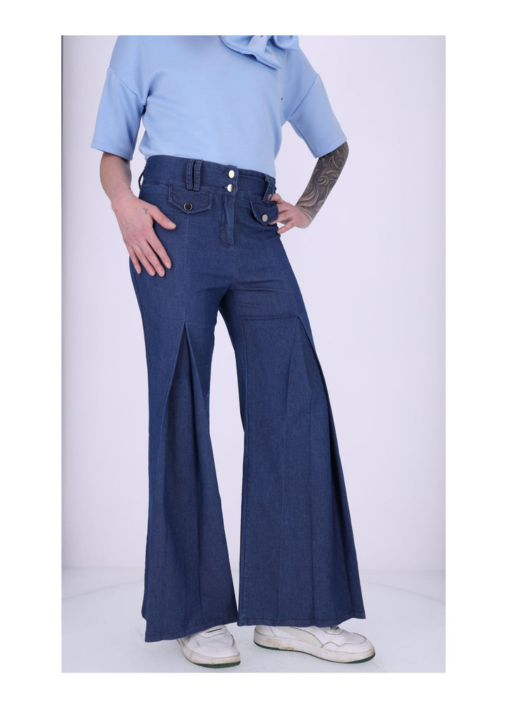 Damen Jeans Bootcut breiter Bund