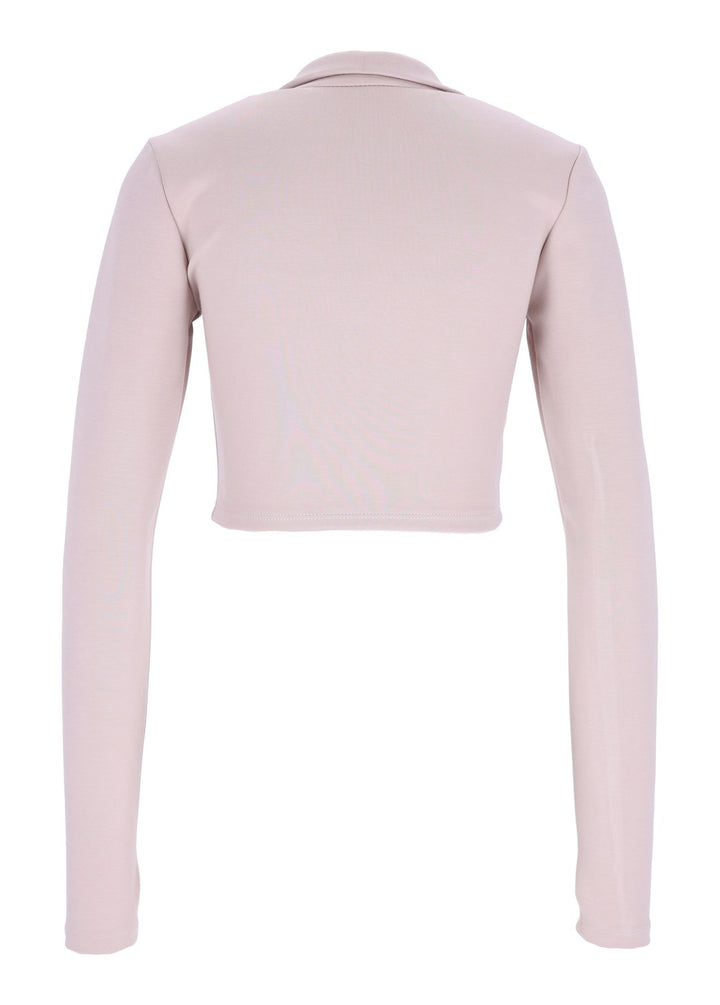 Damen Sweatjacke Stehkragen