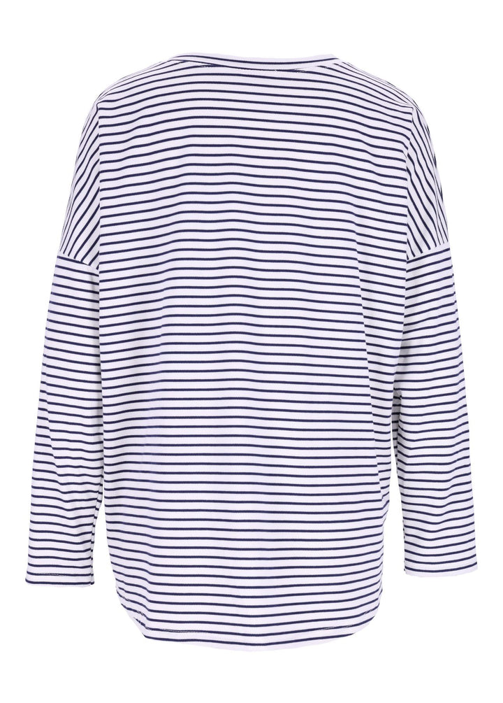 Splash of Color Damen Shirt Ringel