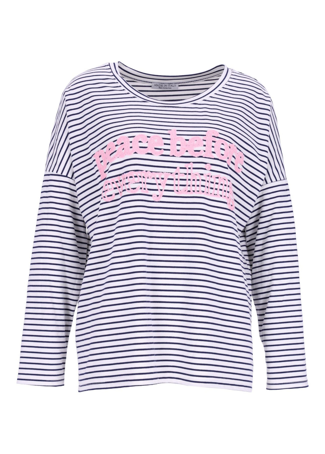 Splash of Color Damen Shirt Ringel