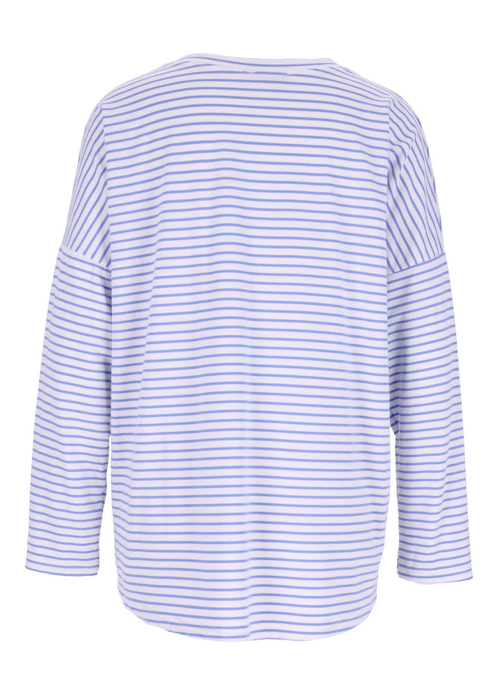 Damen Shirt Rinkel Stickerei Splash of Color