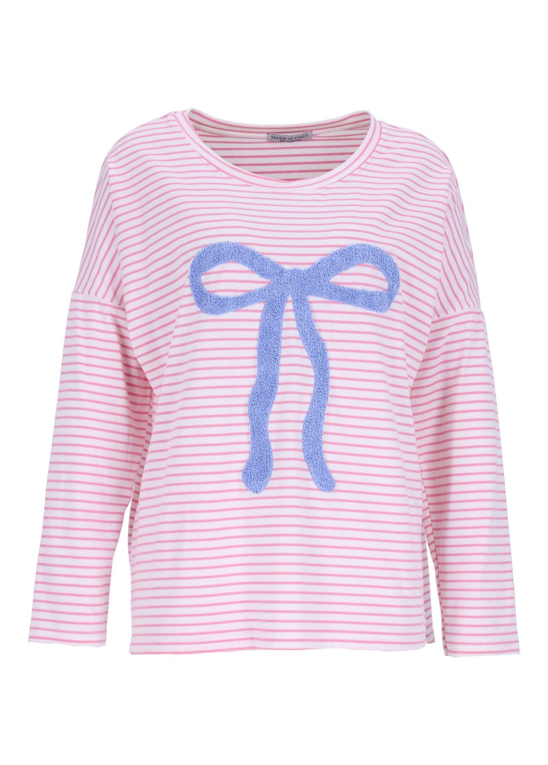 Damen Shirt Rinkel Stickerei Splash of Color