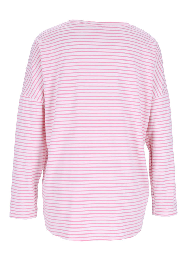 Damen Shirt Rinkel Stickerei Splash of Color