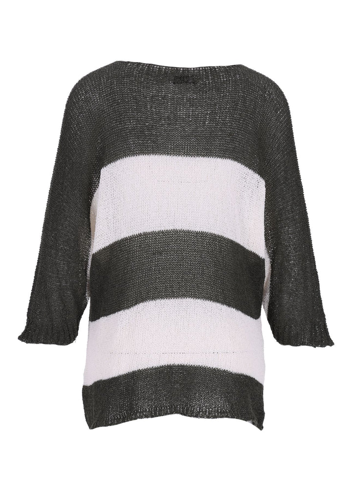 Splash of Color Damen T-Shirt Blockstreifen