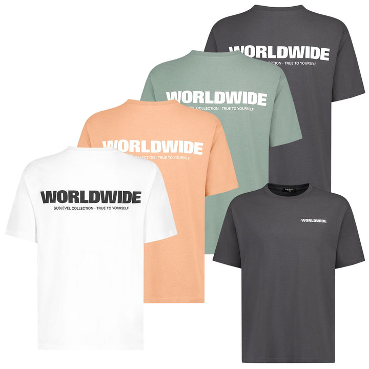 Herren HAKA T-Shirt, slightly oversized, k