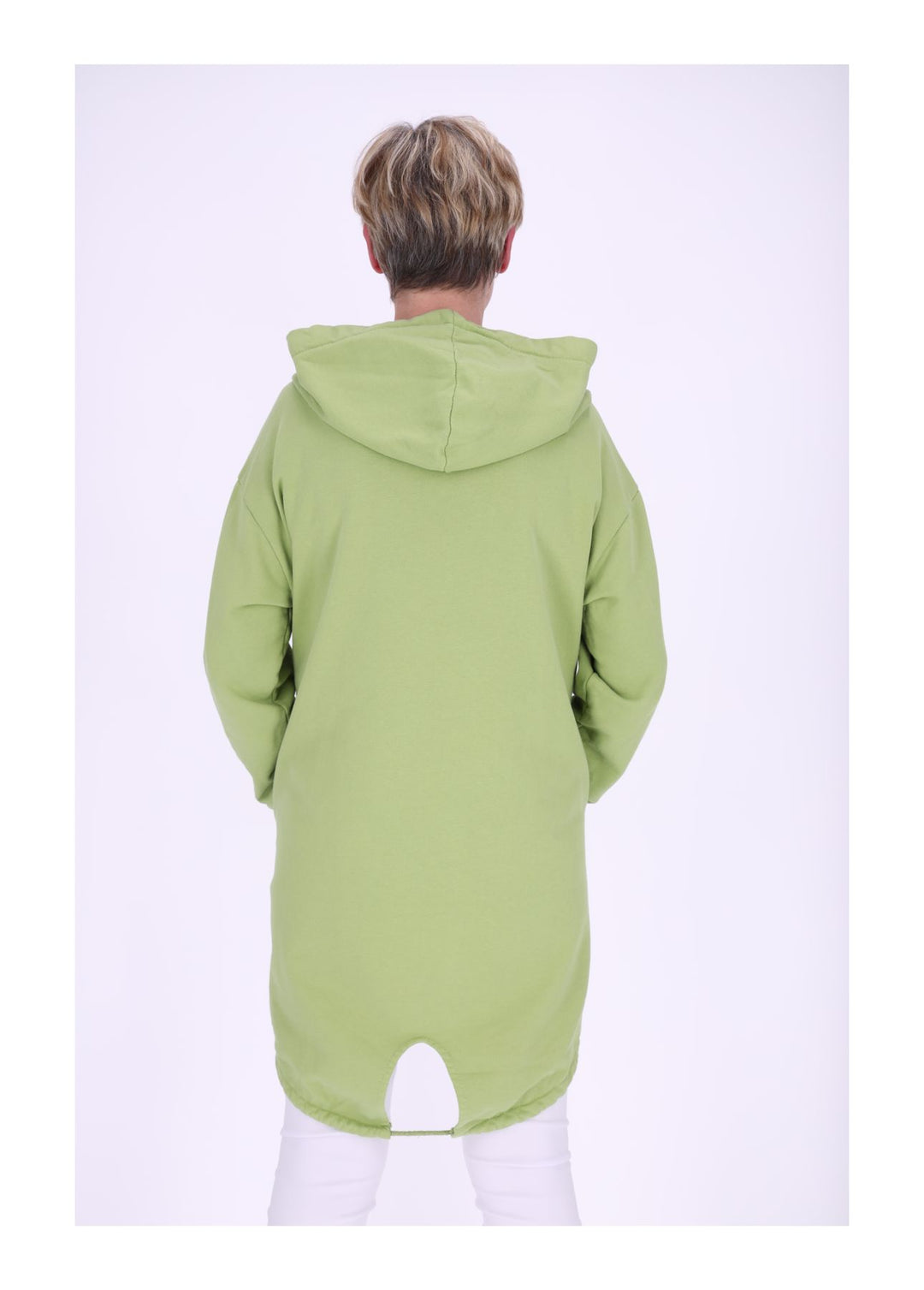 Damen Sweatjacke Lang