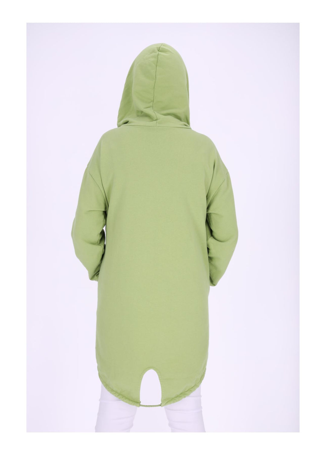 Damen Sweatjacke Lang