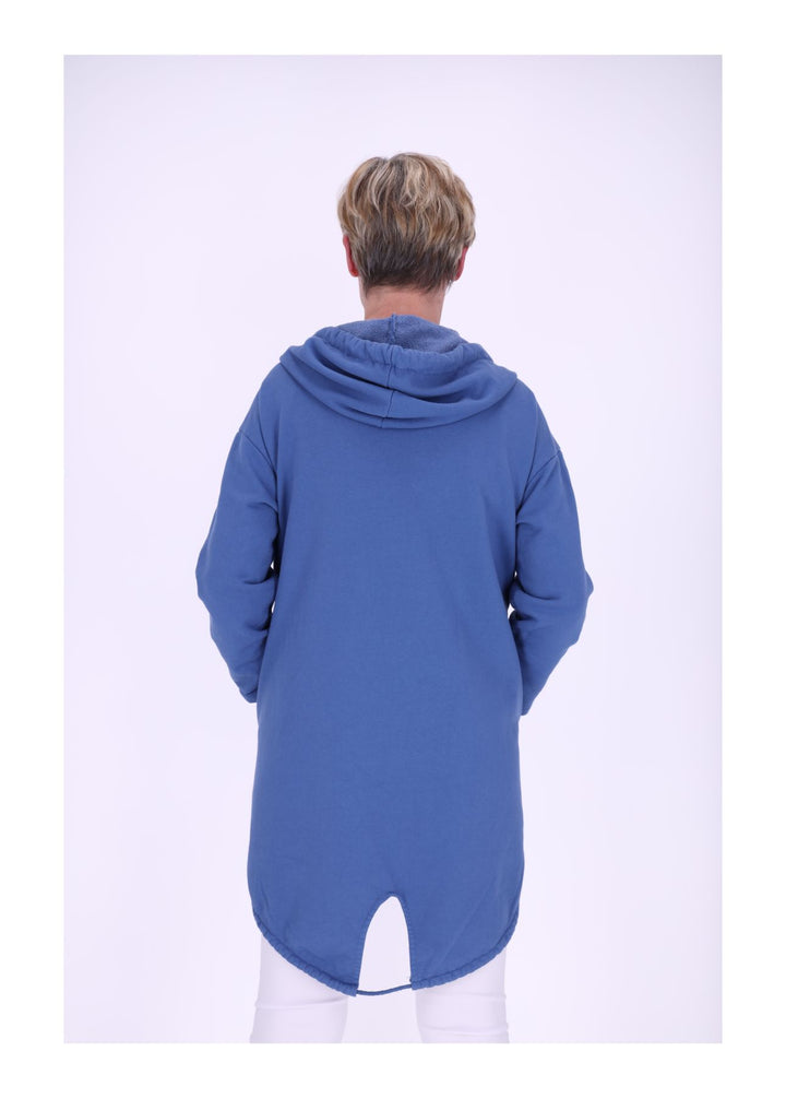 Damen Sweatjacke Lang