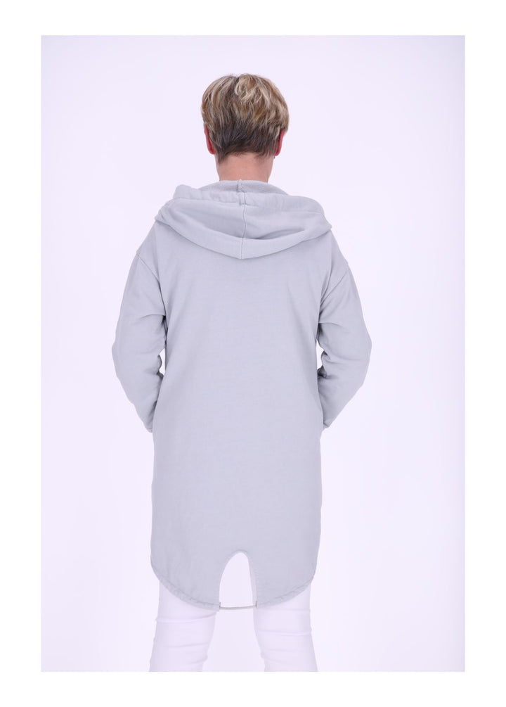 Damen Sweatjacke Lang