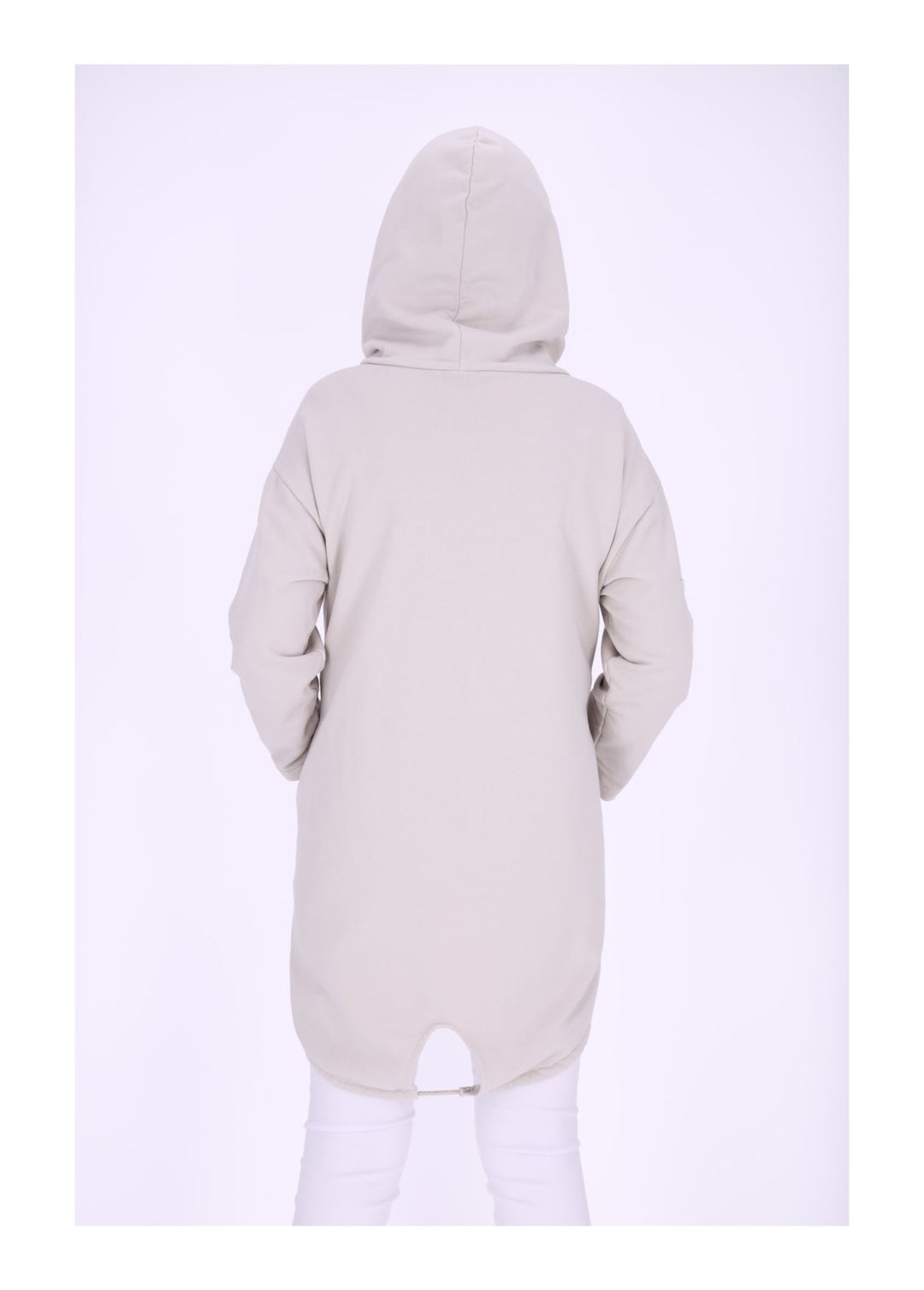 Damen Sweatjacke Lang