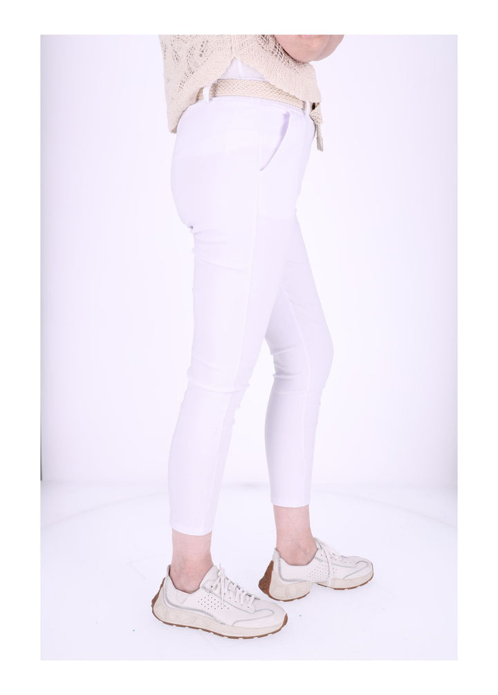 Damen Hose mit Gürtel