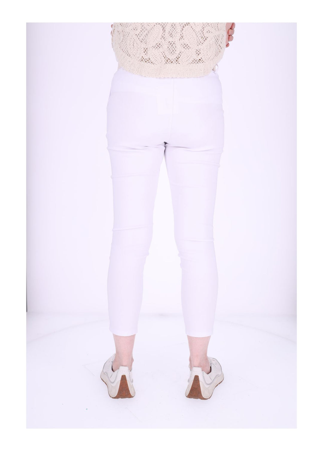 Damen Hose mit Gürtel