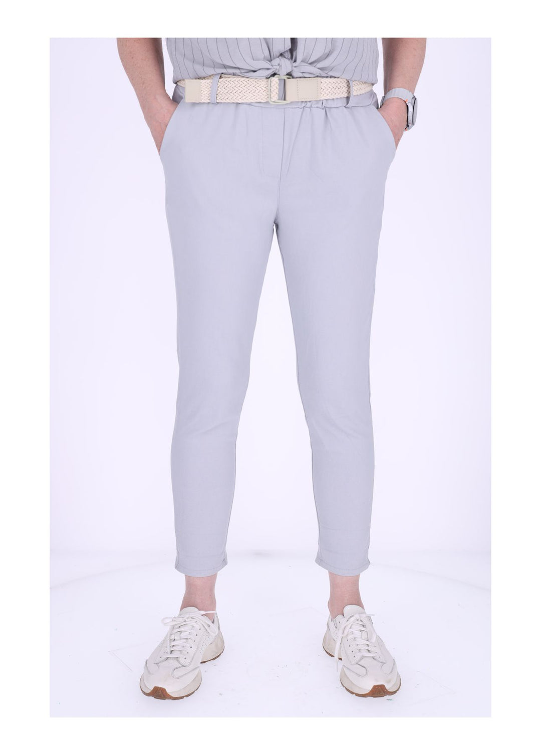 Splash of Color Damen Hose mit Gürtel