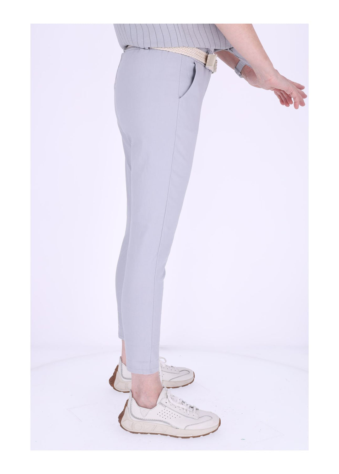 Splash of Color Damen Hose mit Gürtel