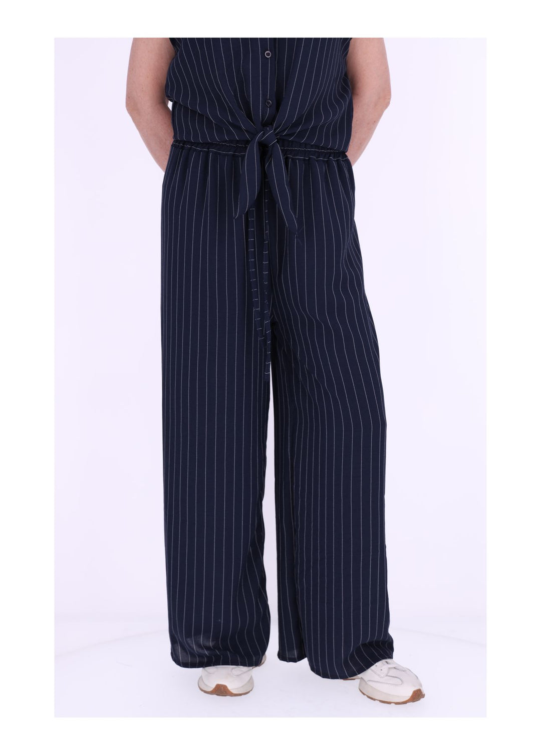 Splash of Color Damen Hose Nadelstreifen