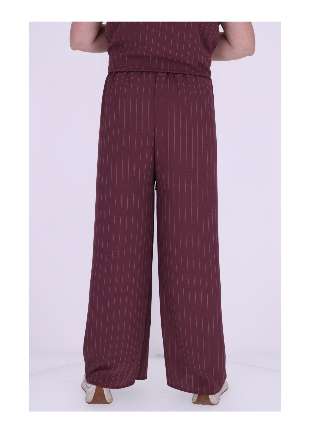 Damen Hose Sommerqualität Nadelstreifen