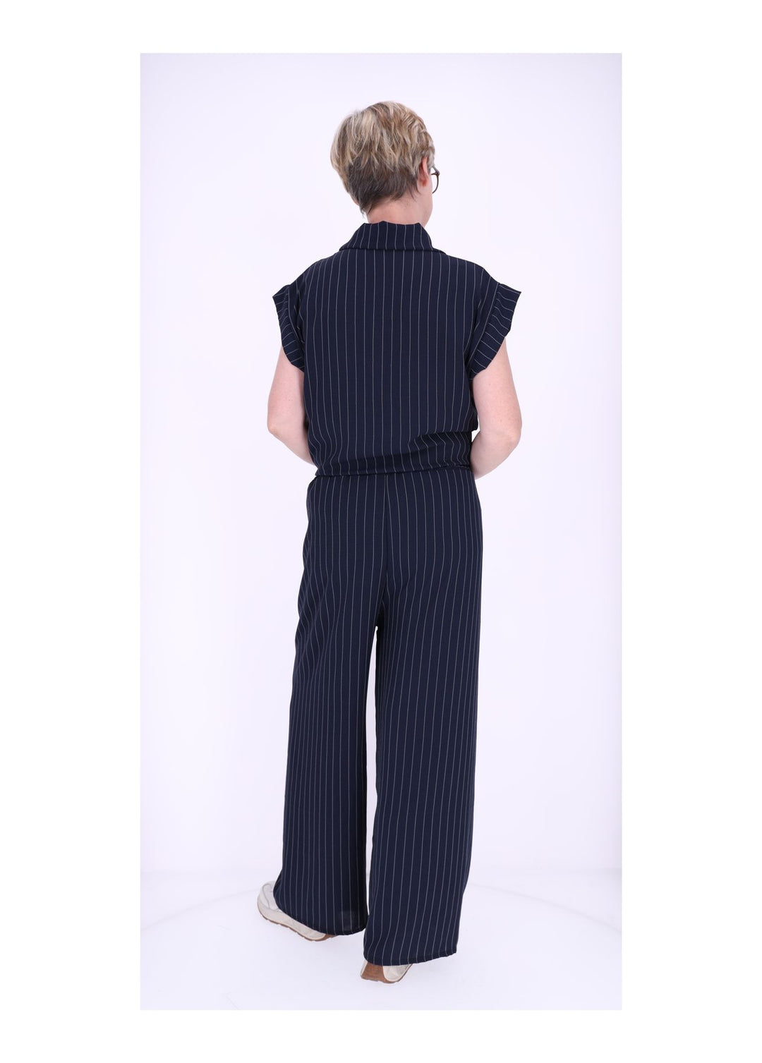 Splash of Color Damen Hose Nadelstreifen