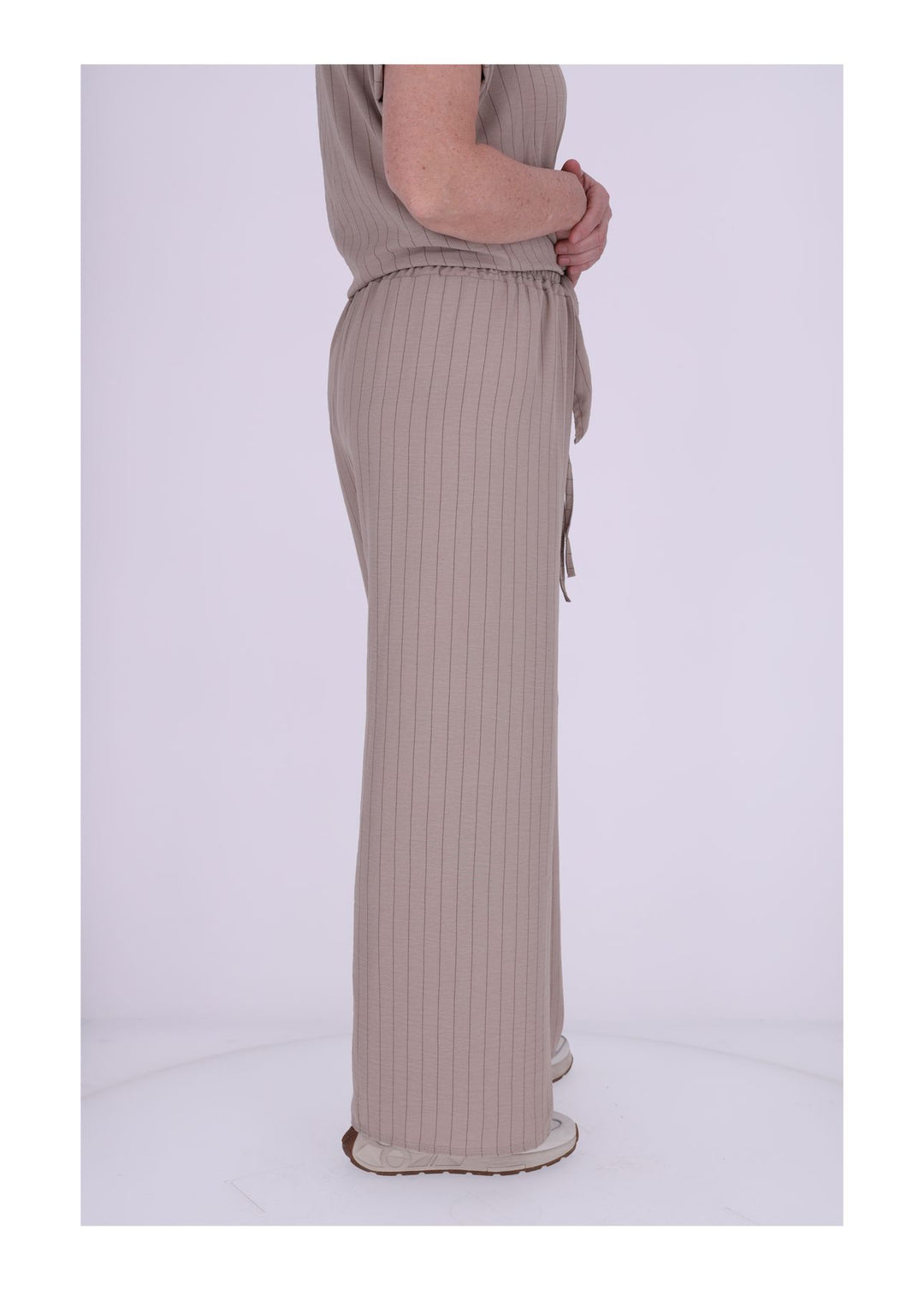 Splash of Color Damen Hose Nadelstreifen