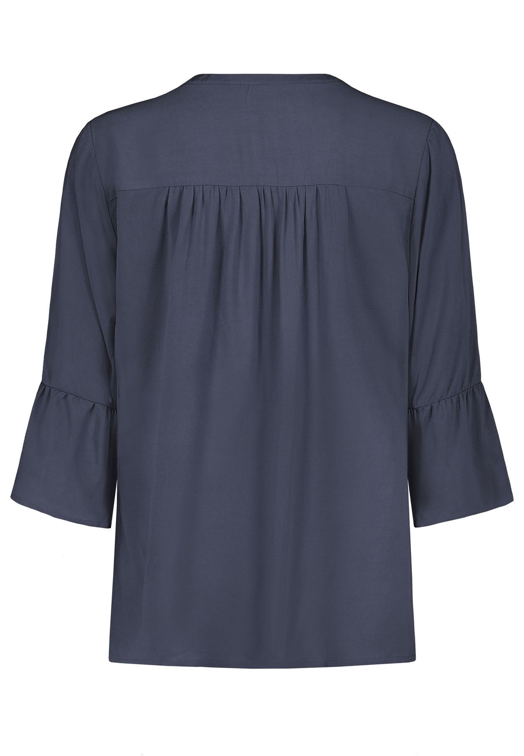 Damen DOB Bluse, 3/4 Ärmel mit Volant,