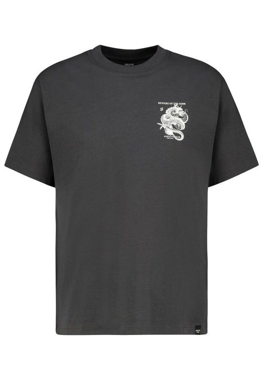 Herren HAKA Shirt, kurzarm, Rundhals mit R
