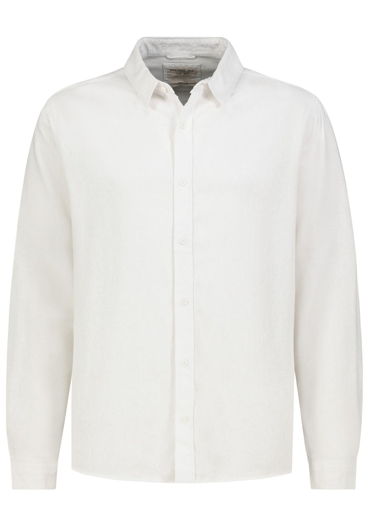 Herren Hemd, langarm, Teilungsnaht im RT,