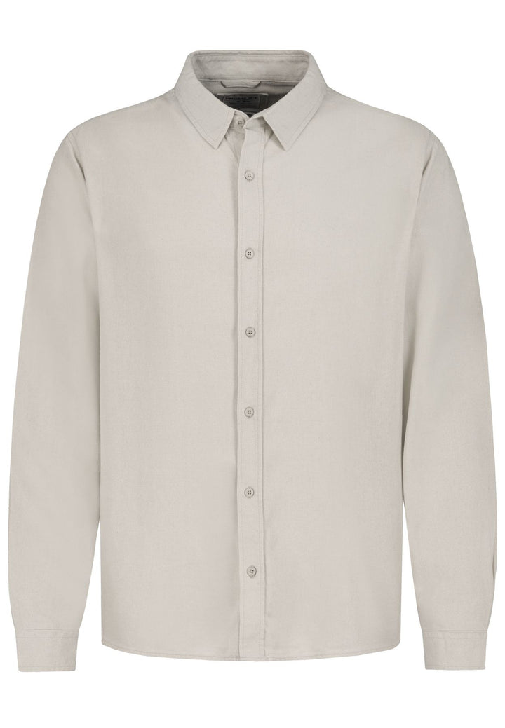 Herren Hemd, langarm, Teilungsnaht im RT,