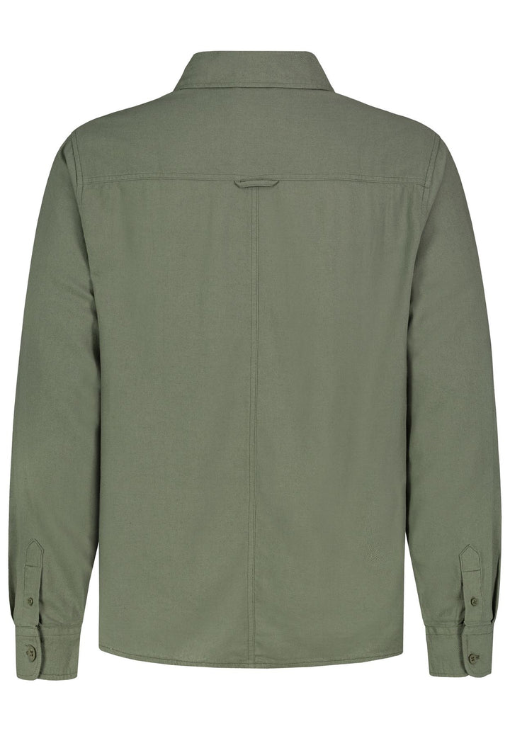 Herren Hemd, langarm, Teilungsnaht im RT,