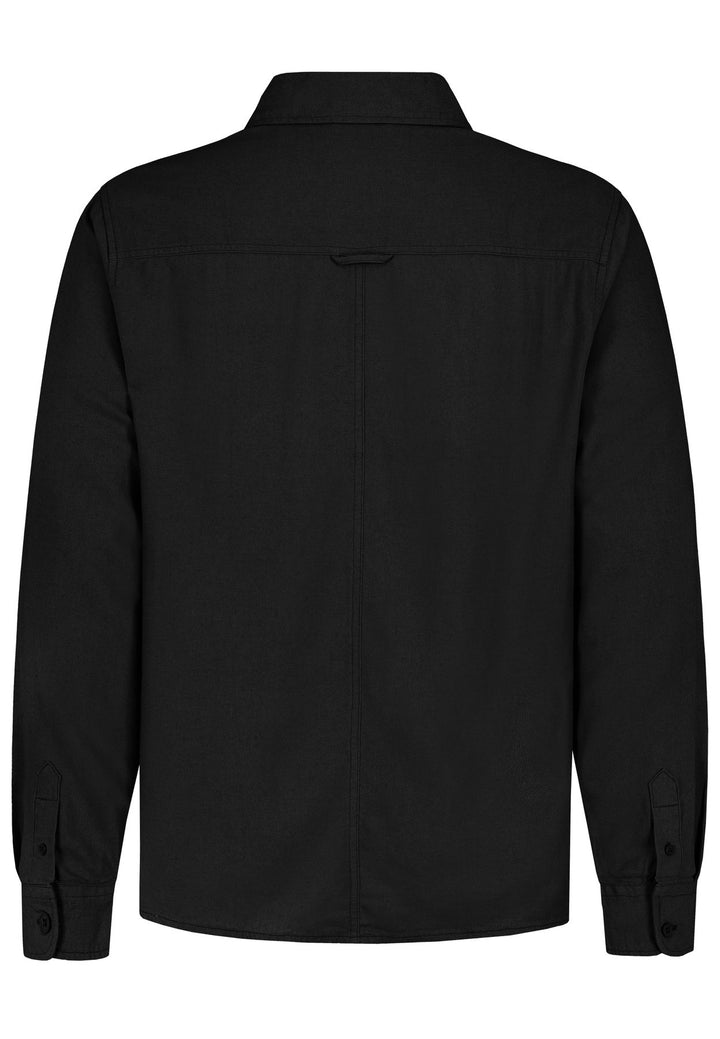 Herren Hemd, langarm, Teilungsnaht im RT,