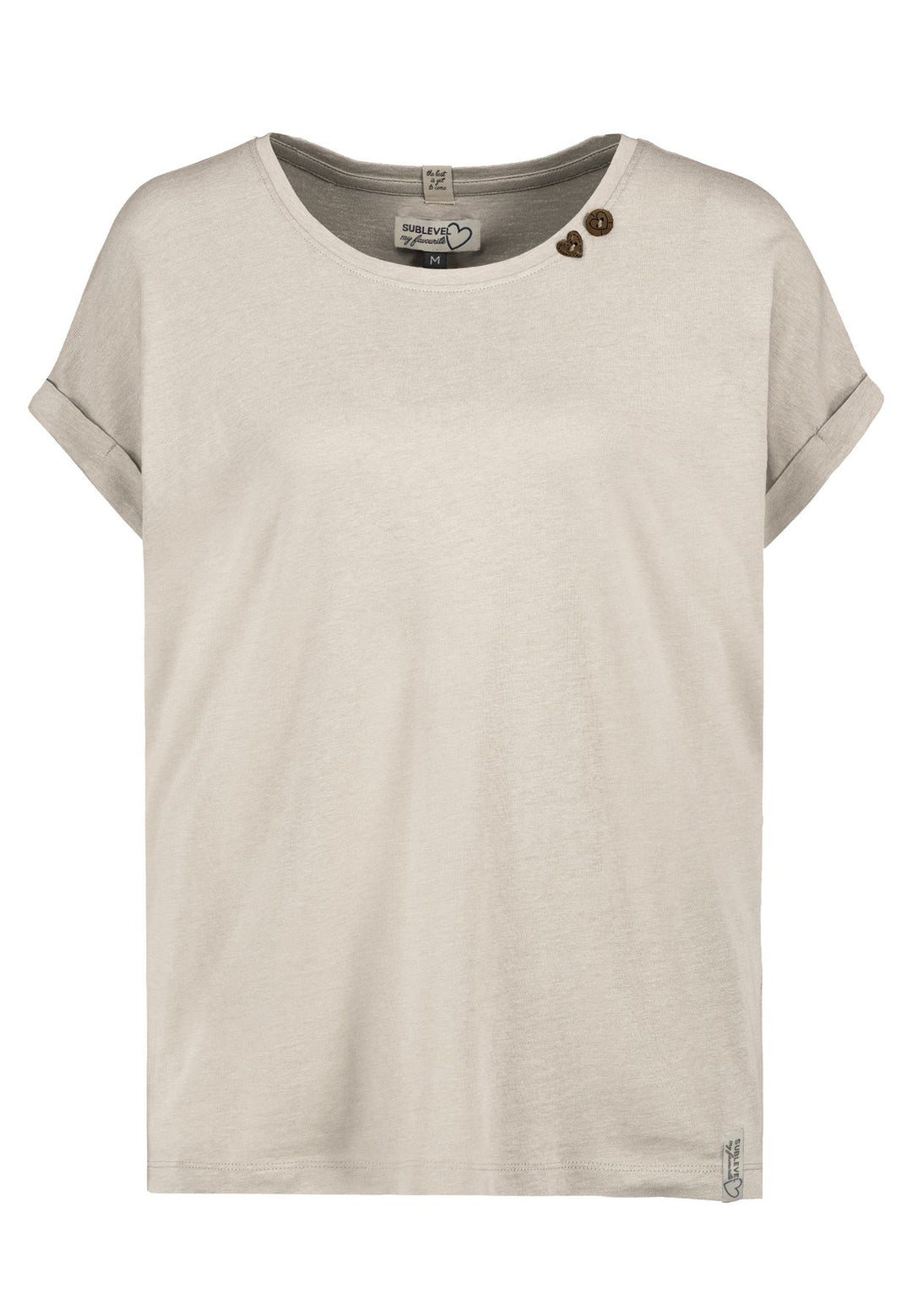 Authentic Style Damen T-Shirt weit Rundhals