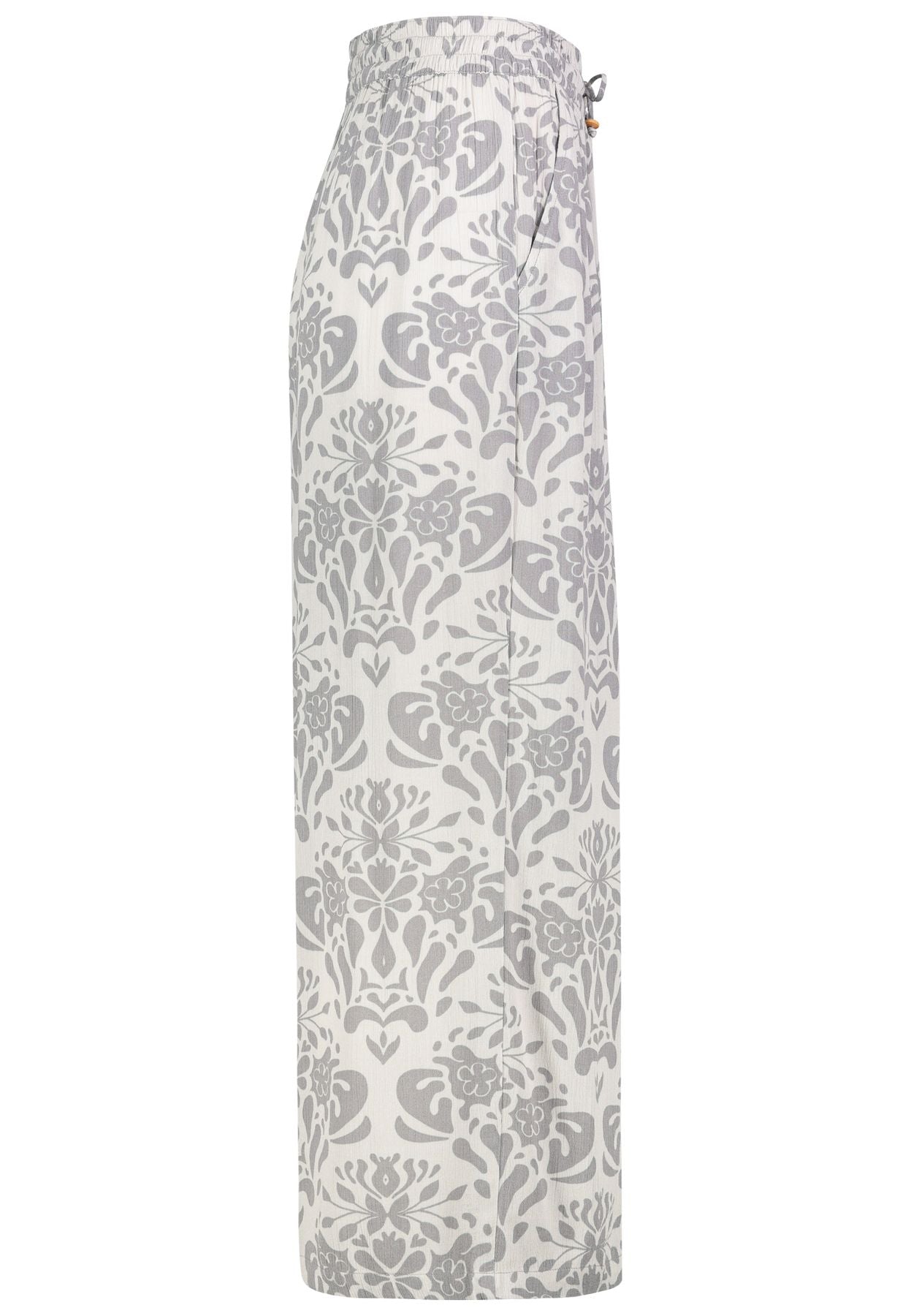 Damen DOB Hose, lang, mit weitem Bein, el