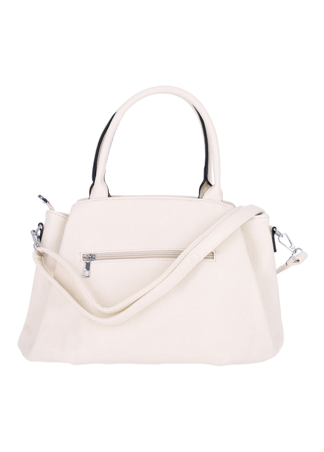 Tasche mit Trageriemen und Außenklapptasche