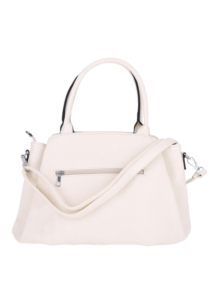 Tasche mit Trageriemen und Außenklapptasche