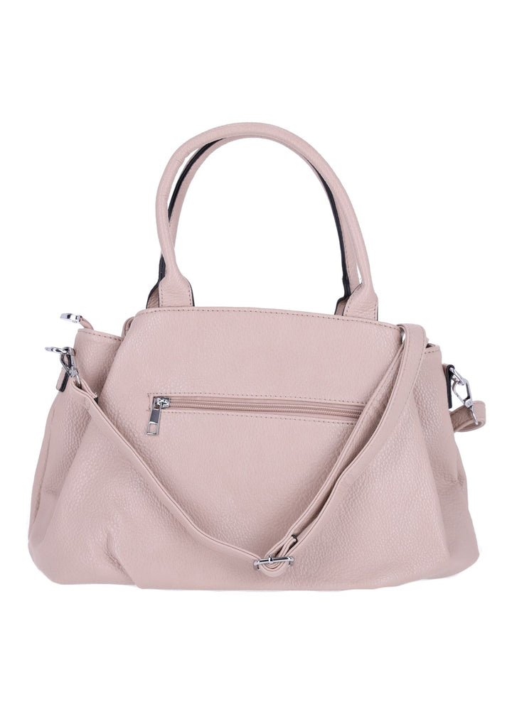 Tasche mit Trageriemen und Außenklapptasche