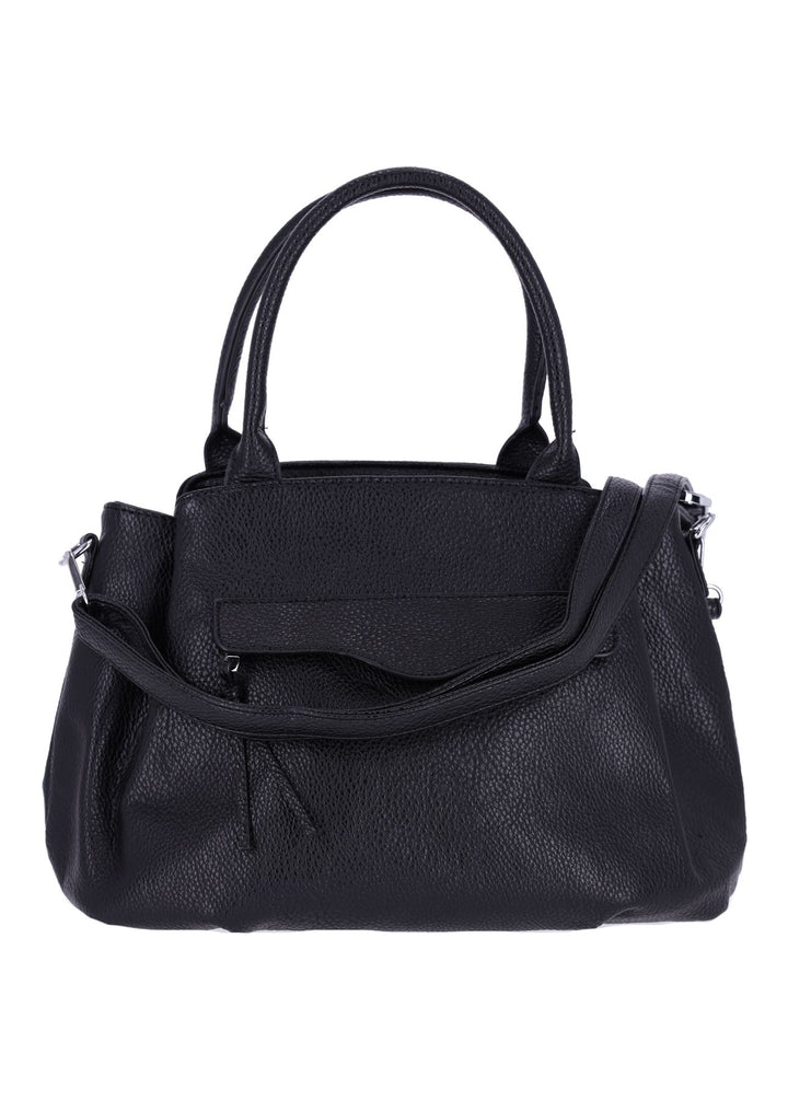 Tasche mit Trageriemen und Außenklapptasche