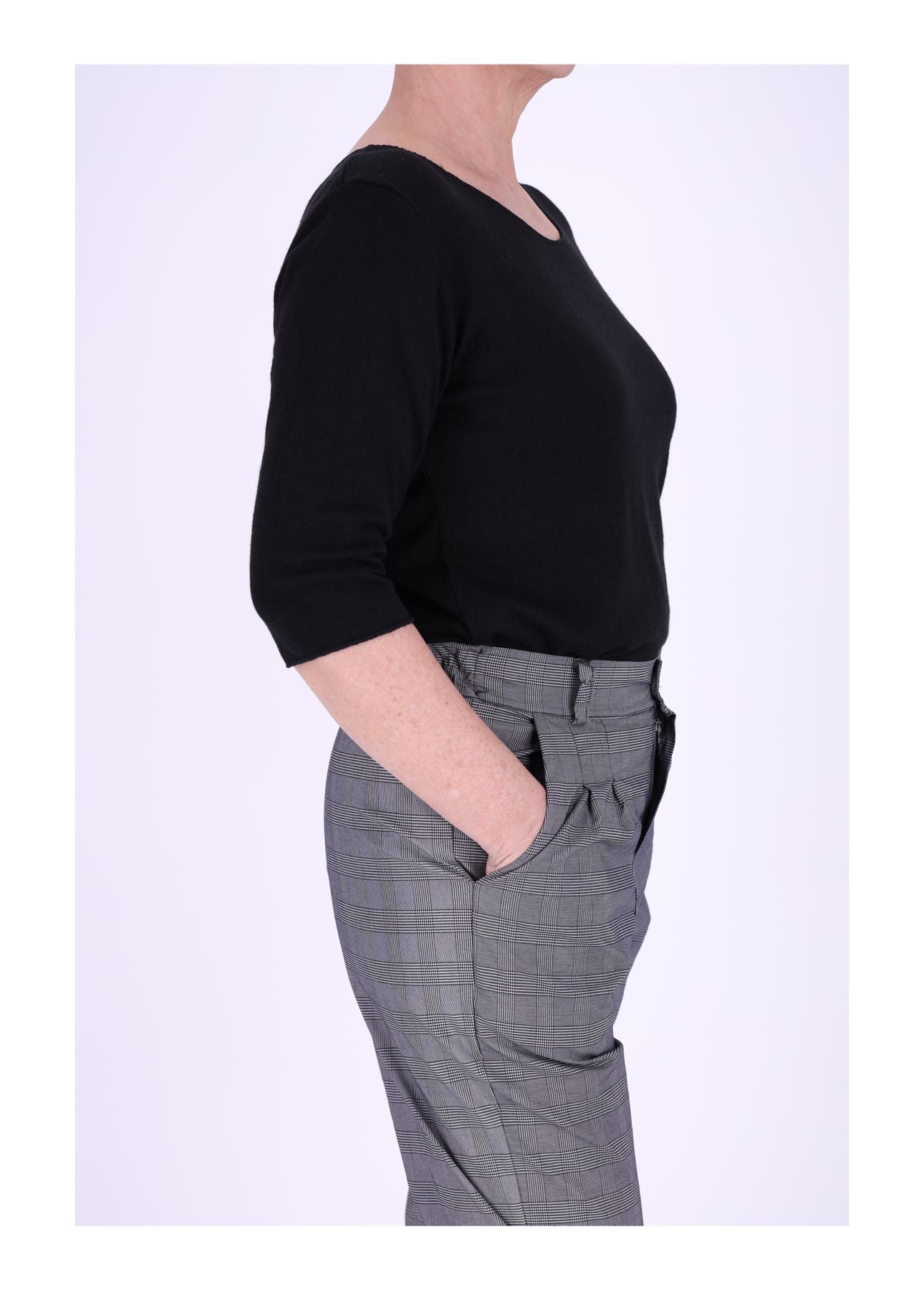 Damen T-Shirt Basic 1/2 Arm